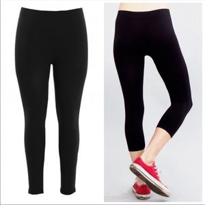 Black Seamless Leggings